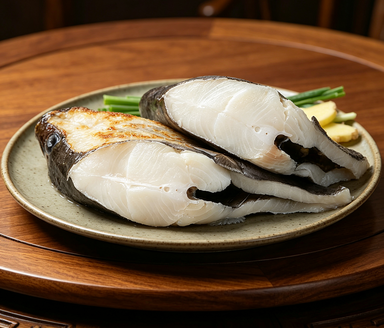 Flounder fish fillets