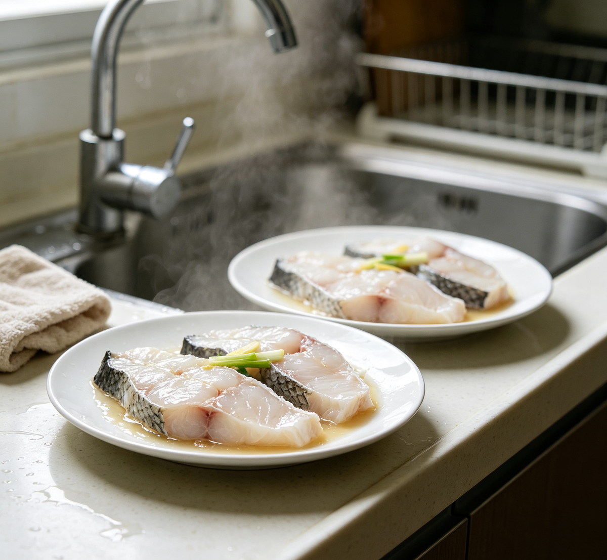 Crisp grass carp fillets